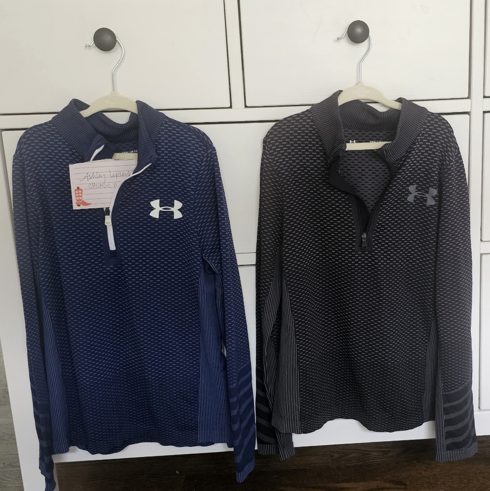 Under Armour heat gear quater zip bundle